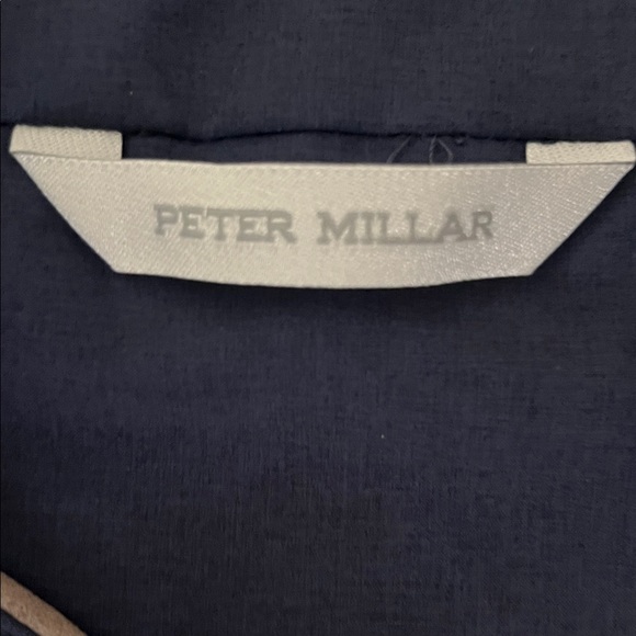 New Peter Millar Midnight Blue Vest with Zipper Accents size S - Picture 6 of 12